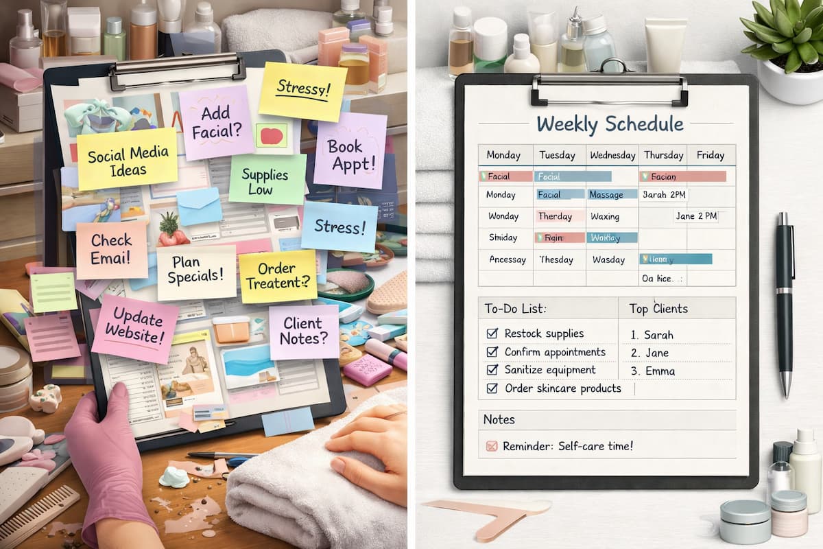 Content Made Simple Club Messy vs Clean